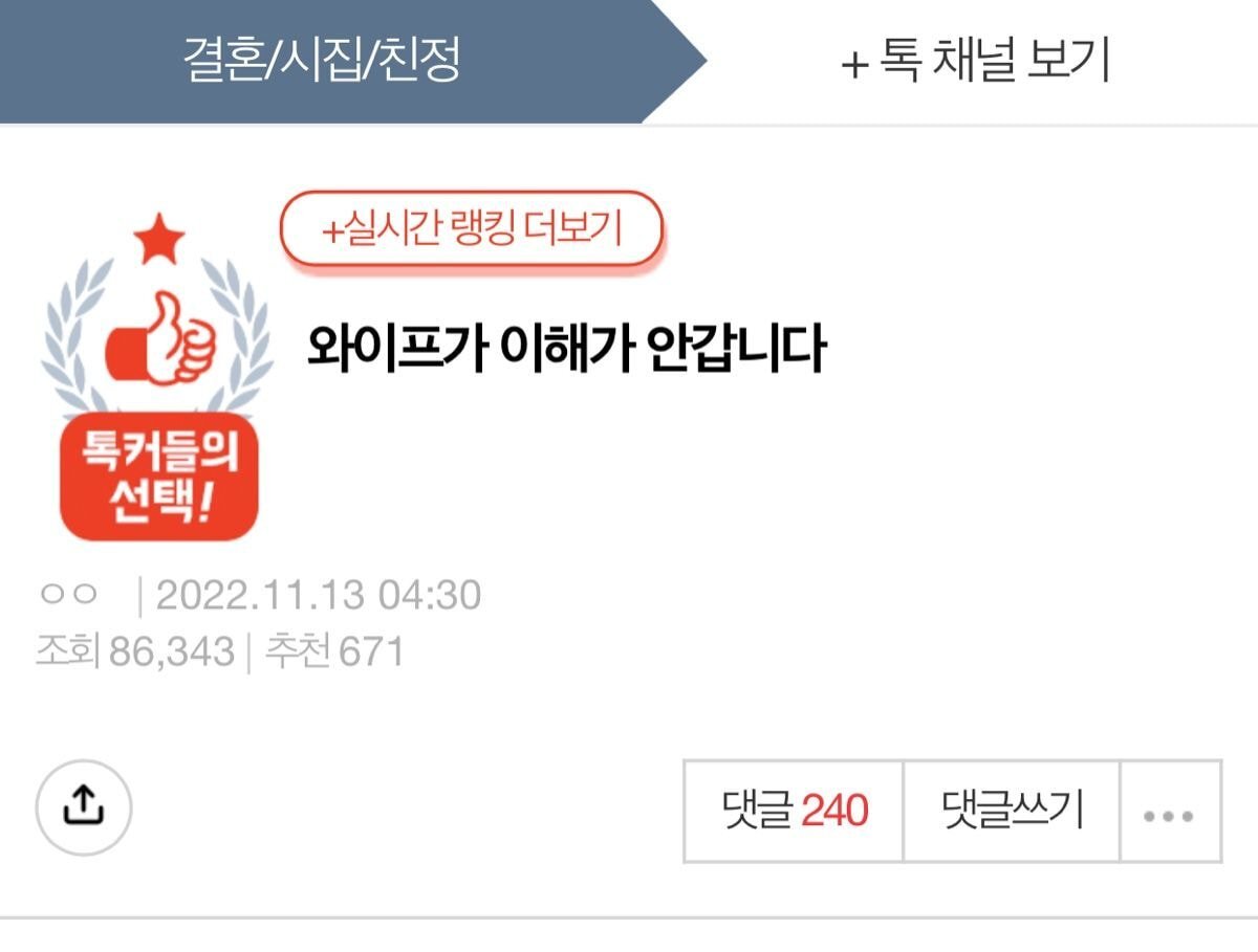 네이트판 와이프 고양이