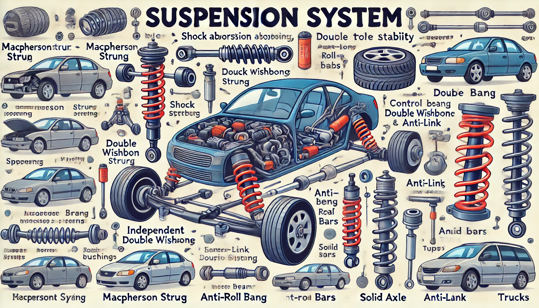 서스펜션 시스템(Suspension System): 자동차 주행의 핵심 기술