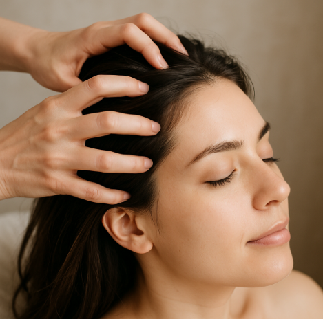 두피 마사지 탈모 예방법