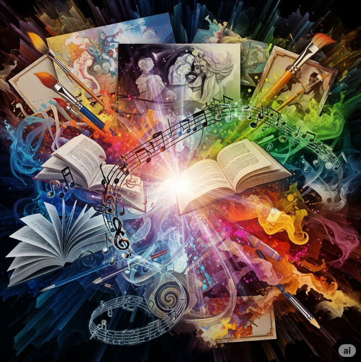 예술에 따른 비교감상의 차이 관련 그림