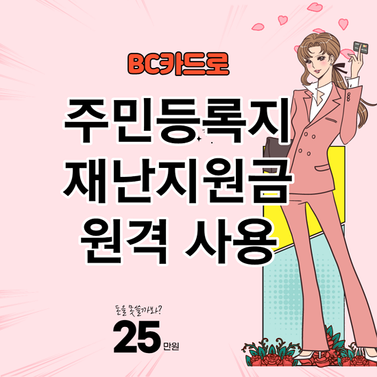 재난지원금 원격사용