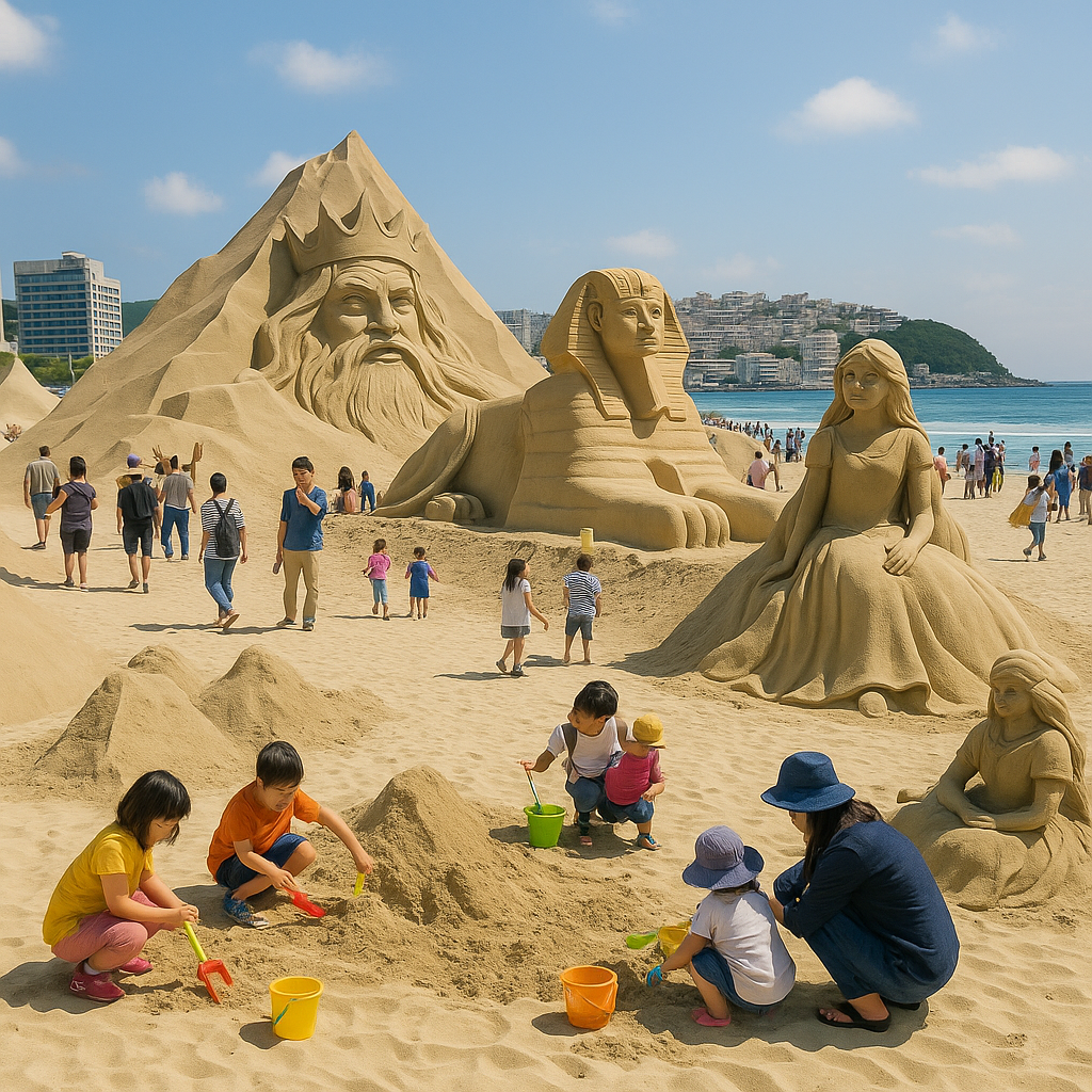 해운대 모래 축제