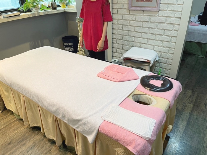 마사지전-소독사진