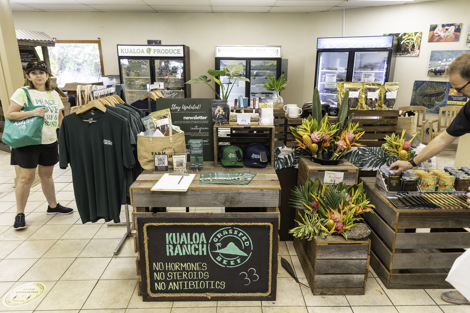 쿠알로아랜치 유기농 마켓