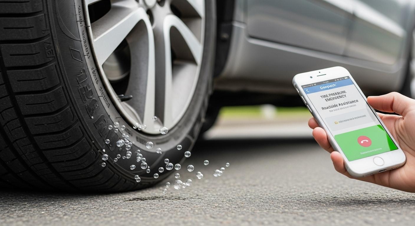 자동차 공기압 긴급출동