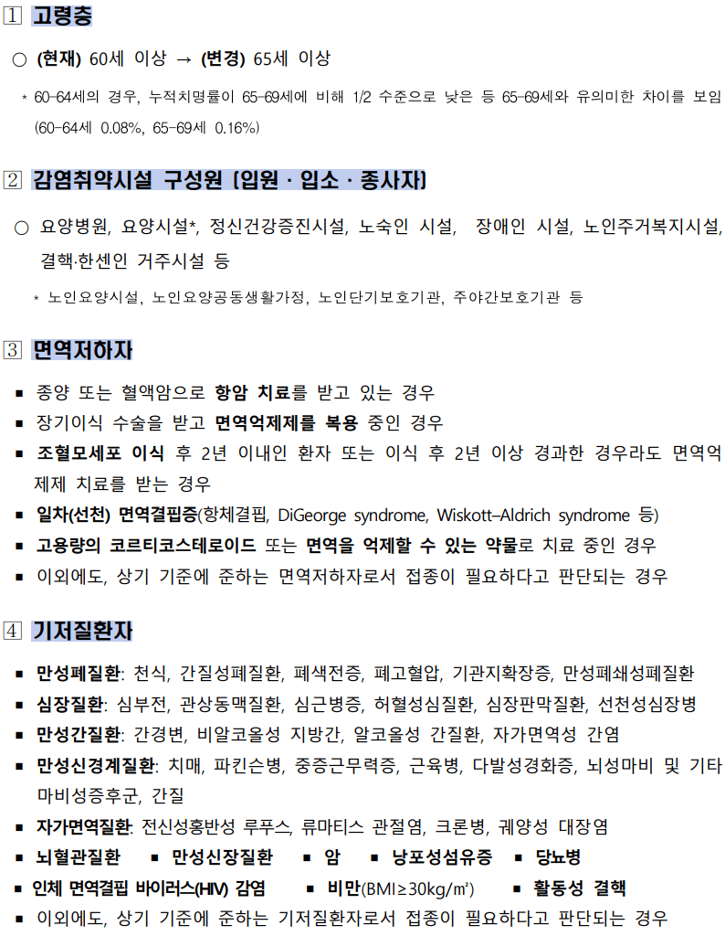 코로나19 노출 고위험군 포함 집단