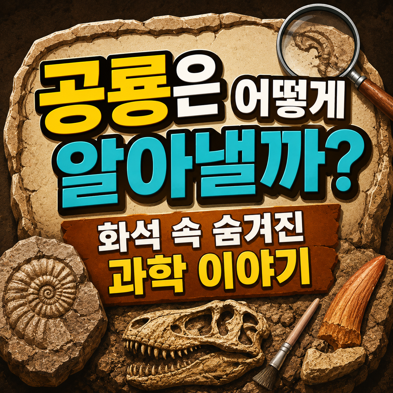 공룡은 어떻게 알아낼까