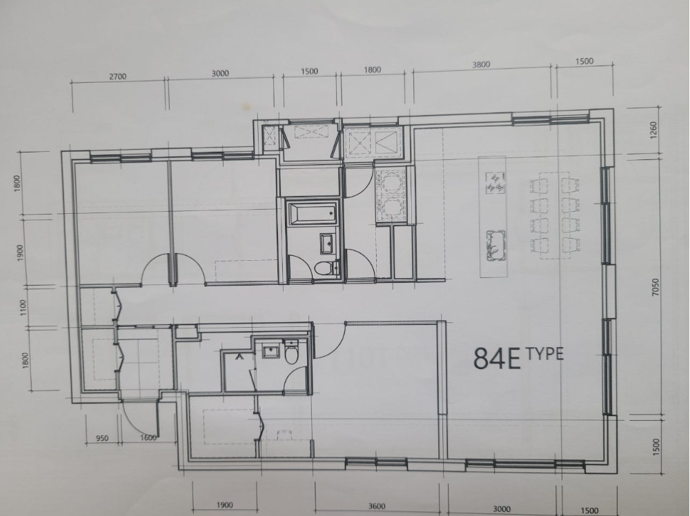 가야1구역 더 다이너스티 평면도