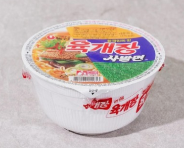 2025년 한국에서 가장 인기 있는 컵라면 TOP 10
