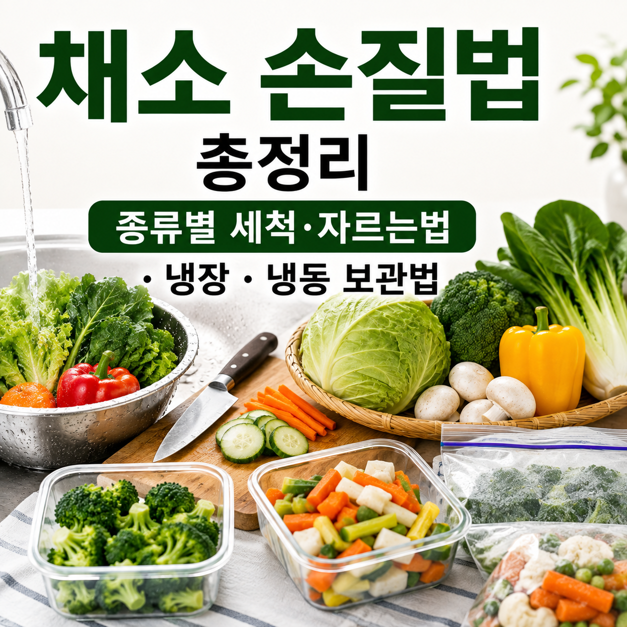 채소 손질법
