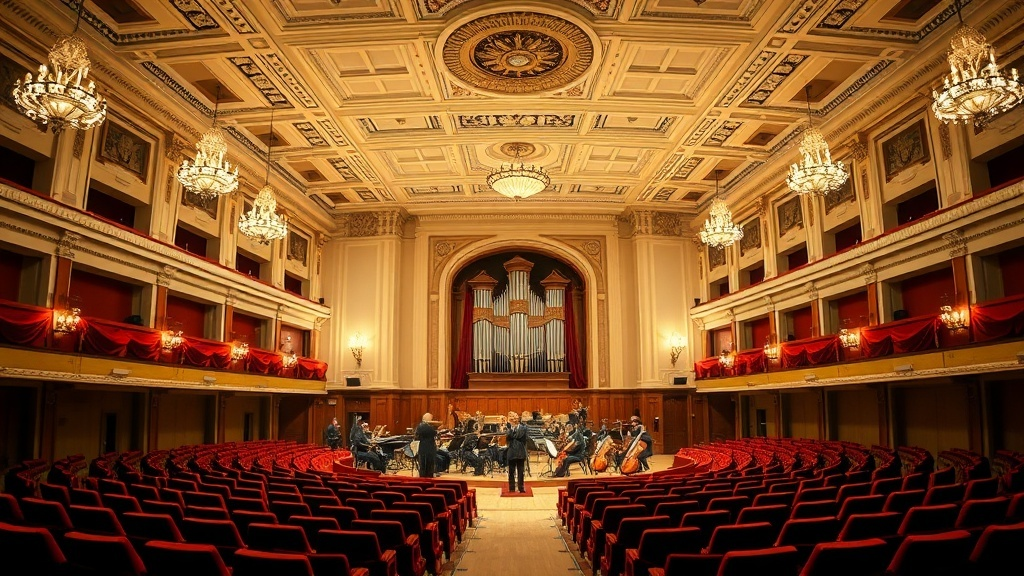 오케스트라 연주장 콘서트홀