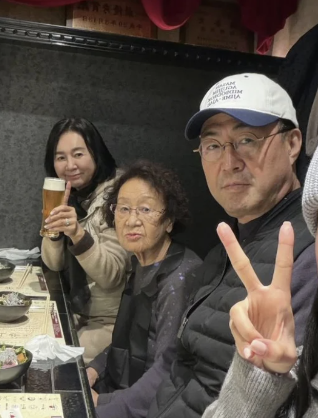 이만기 장모님 최위득 여사와 함께한 여행 모습
