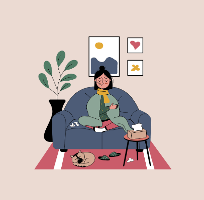 B형 독감 잠복기