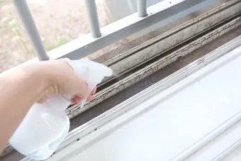 창틀 먼지 진공청소기 솔브러시와 물티슈로 닦는 순서_11