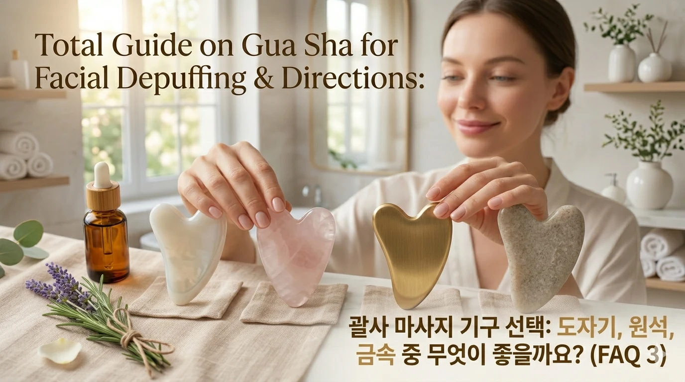 도자기, 원석, 금속 중 어떤 재질의 괄사가 제일 좋은가요