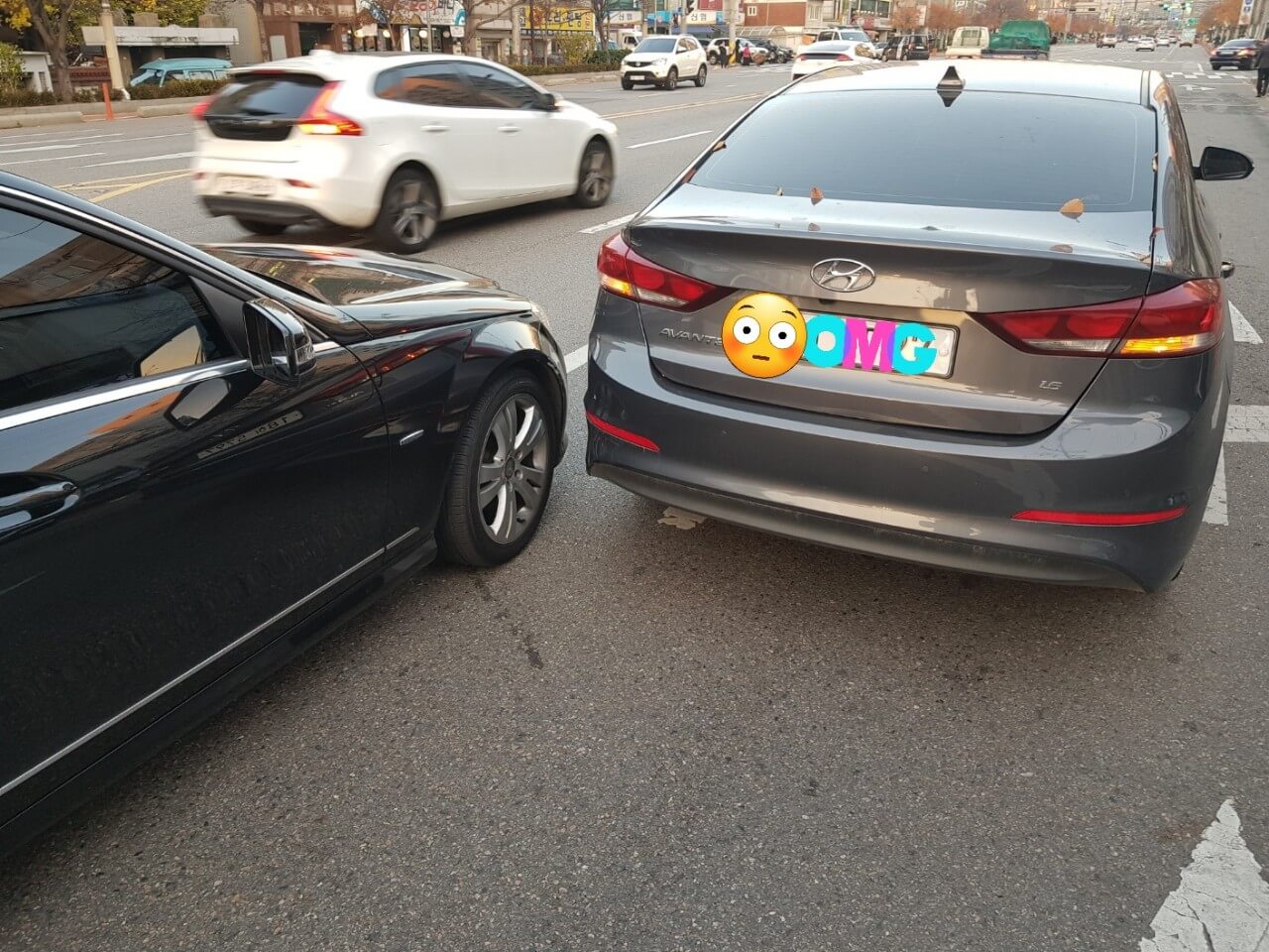 가벼운 접촉 사고