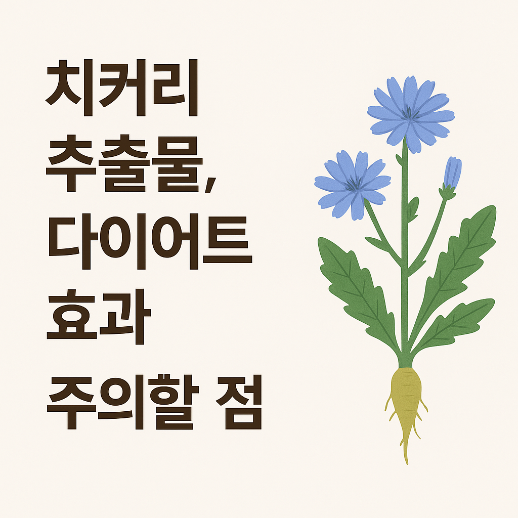 치커리 추출물 다이어트, 이눌린 다이어트