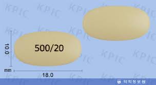 비모보정 500/20mg: 효과, 용법, 부작용에 대한 정보