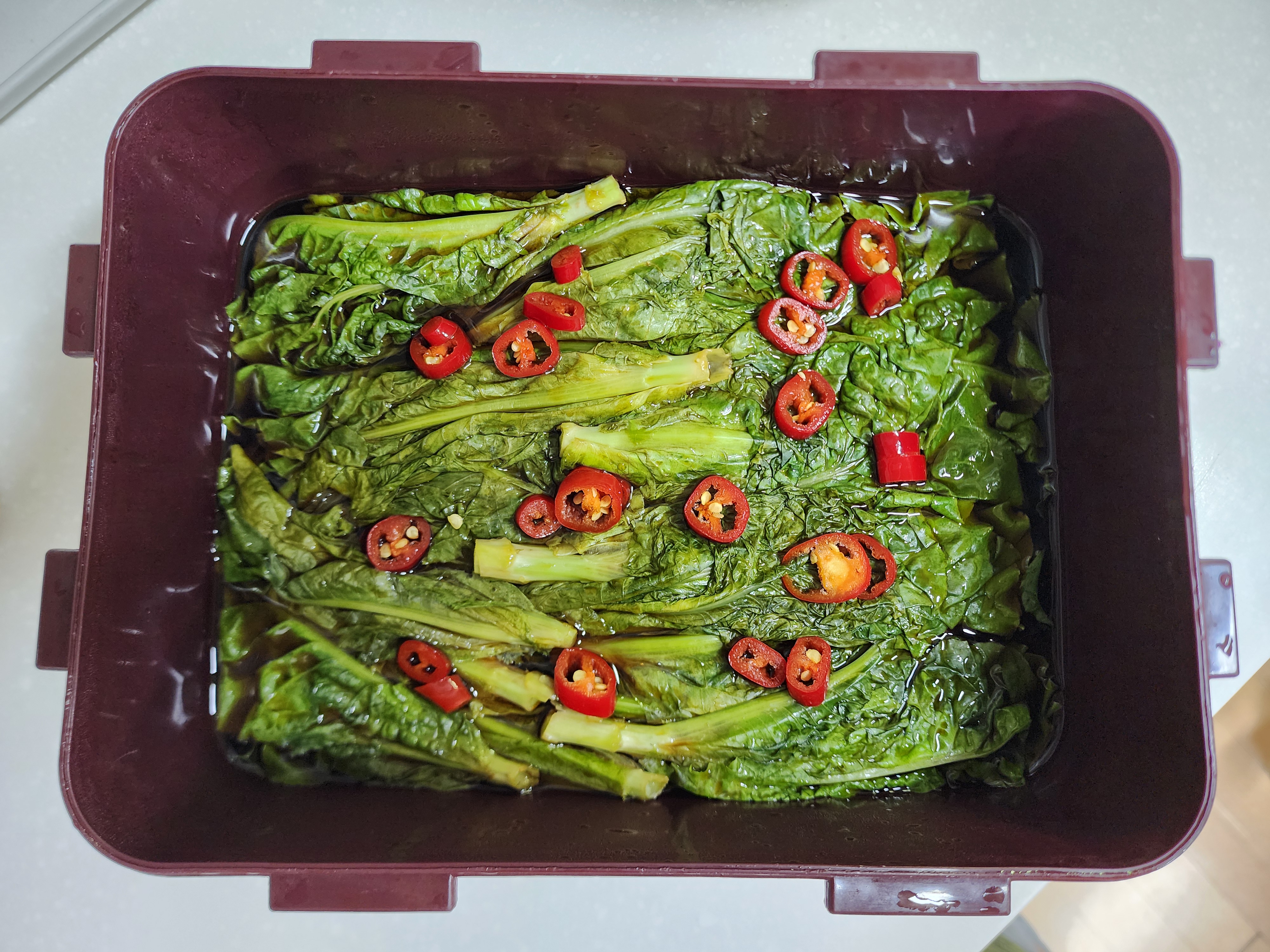 상추장아찌 만드는법, 상추대 장아찌 요리