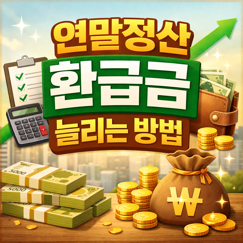 연말정산 환급금 늘리는 방법, 직접 해보니 여기서 차이 나더라