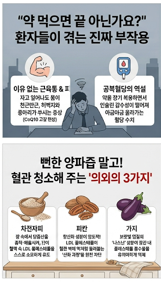 약 없이 혈관 청소하기! 고지혈증에 좋은 대표 음식 TOP 6