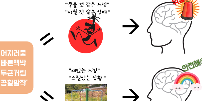 공황 발작이 뇌에서 일어나는 과정