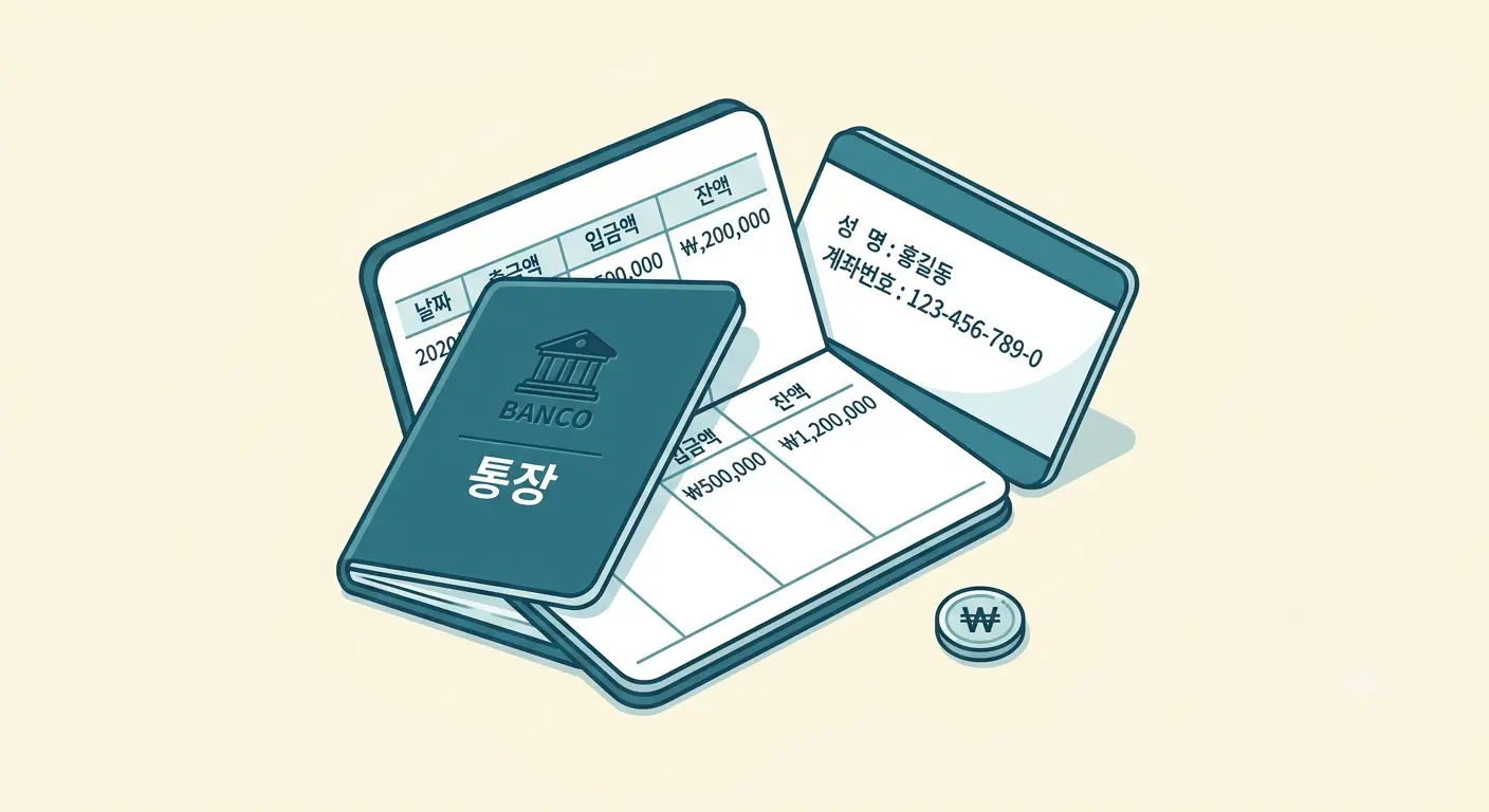 은행 통장 목돈만들기