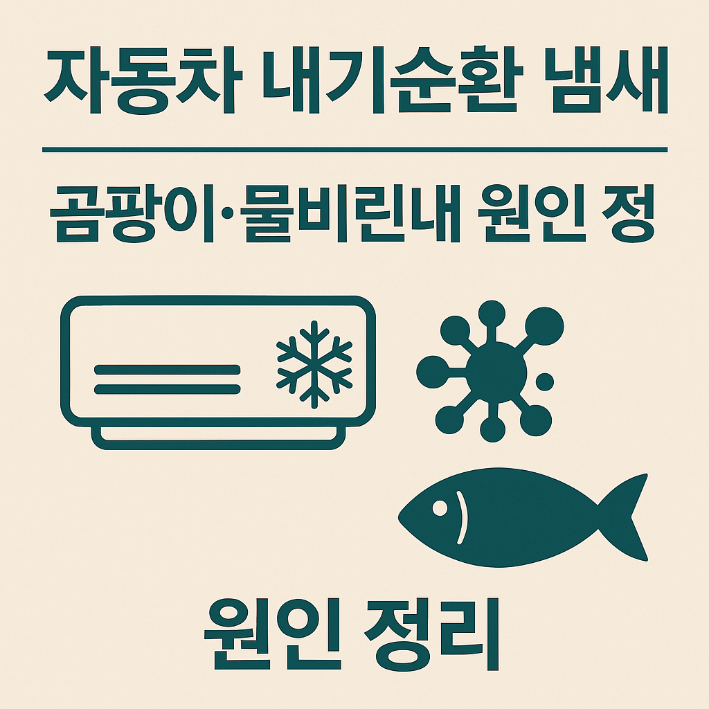 자동차 내기순환시 나는 냄새원인