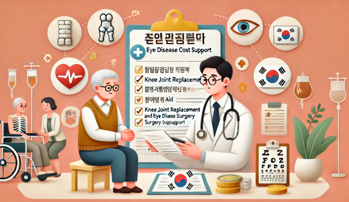 무릎 인공관절 및 안질환 수술비 지원 안내