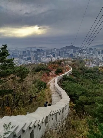 인왕산 등산코스 둘레길 숲속쉼터 기차바위 지도_12