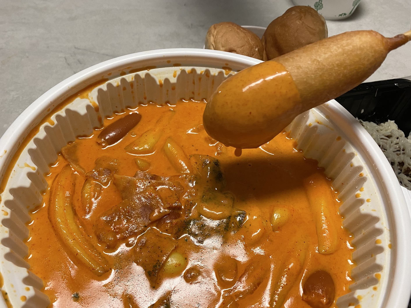 로제떡볶이
