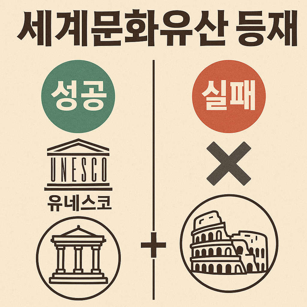 세계문화유산 등재 성공과 실패 - 무엇이 결과를 가른는가?