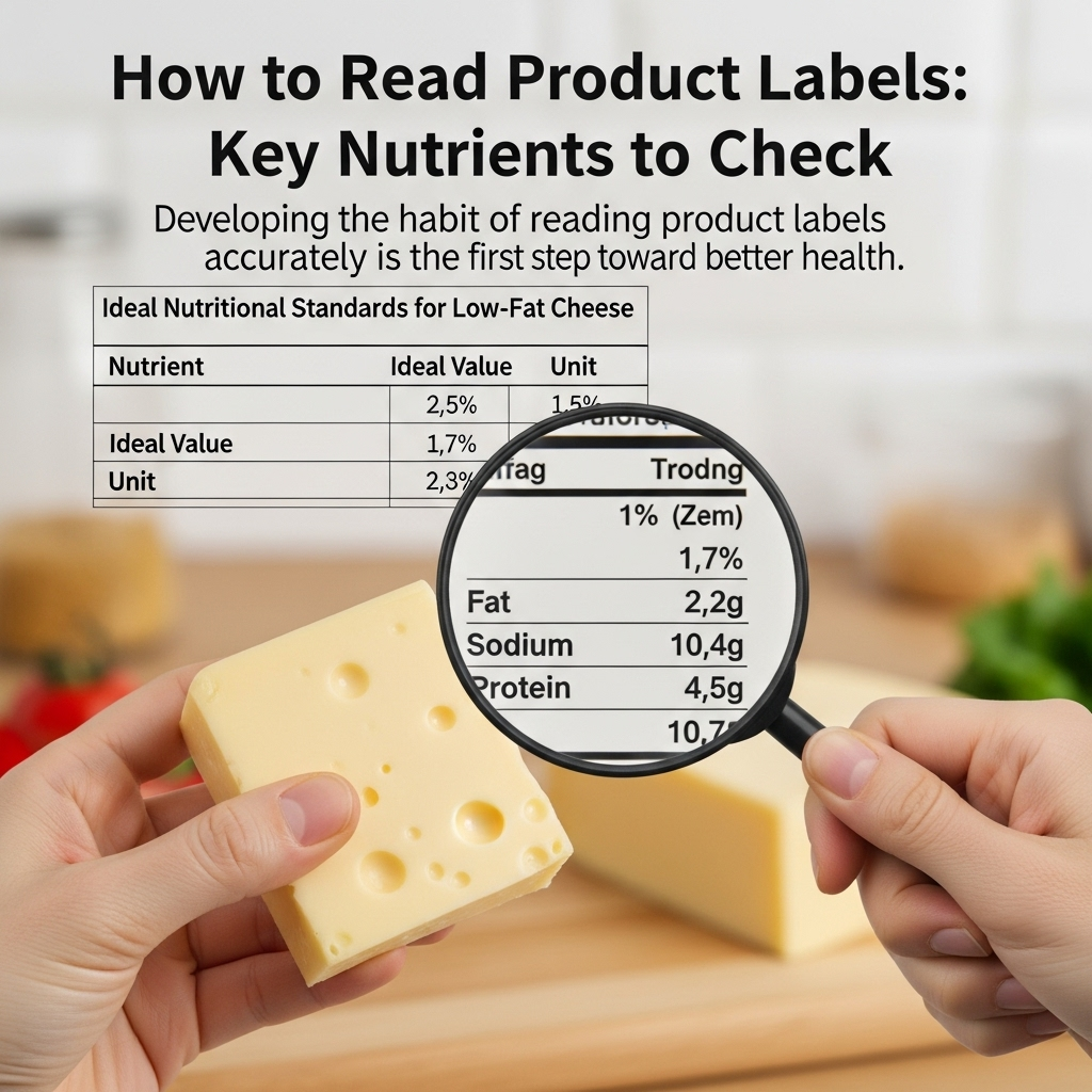 제품 라벨 읽는 법 : 핵심 영양소 확인 포인트