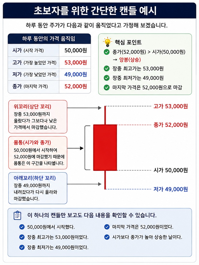 캔들봉 설명
