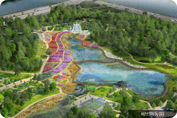 한밭수목원 허브원(동원)이미지/출처: 한밭수목원 홈페이지