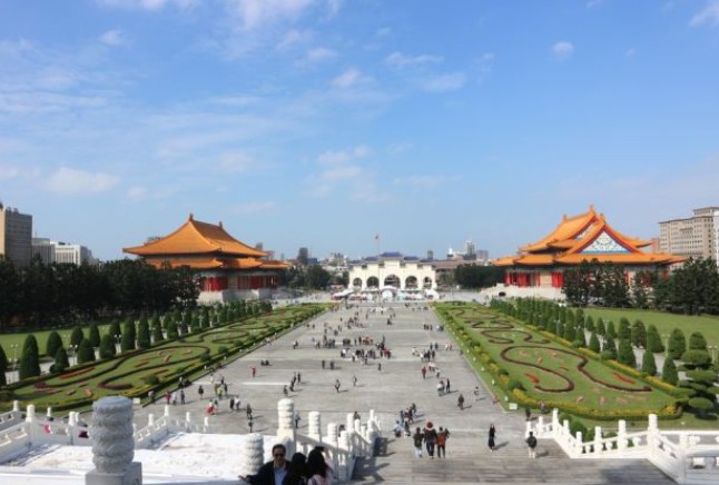 대만 중정기념당 관련 사진