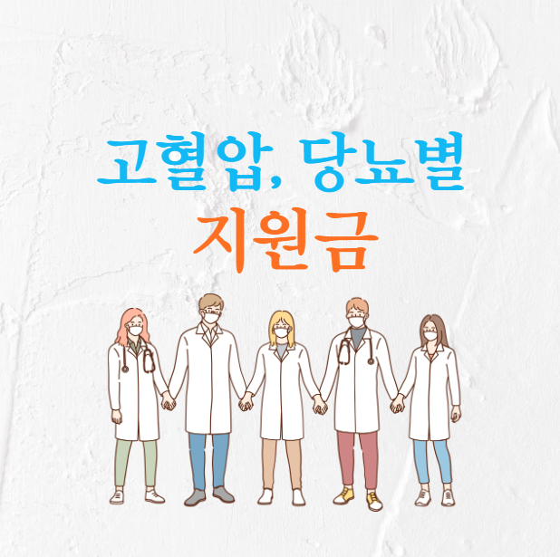 고혈압 당뇨병 지원금