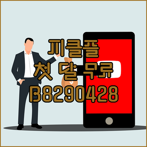 피클플러스 쿠폰 B8290428 입력..