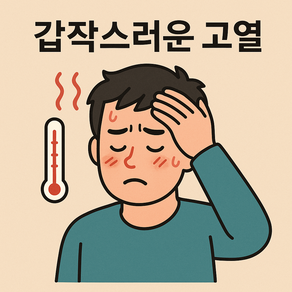 갑작스러운 고열