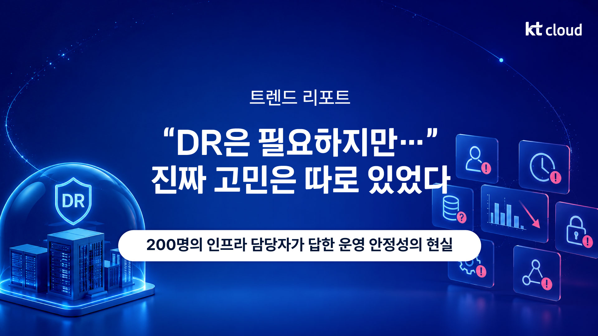 [트렌드 리포트] "DR은 필요하지만..." 진짜 고민은 따로 있었다