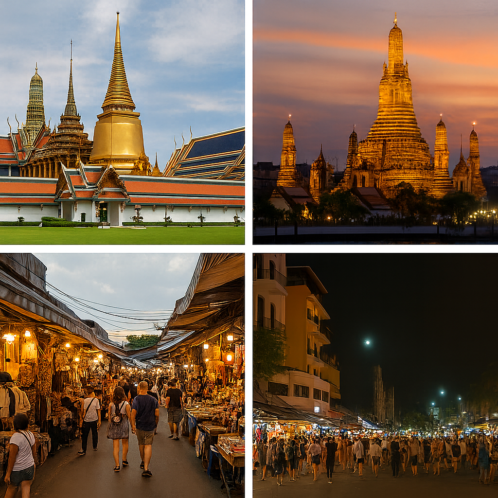 [방콕 여행] 왕궁&middot;왓포 사원&middot;짜뚜짝 시장 정복