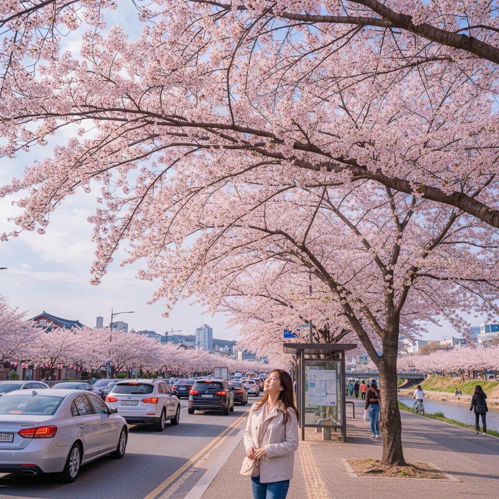 청주 흥덕구 벚꽃 개화 시기와 무심천..