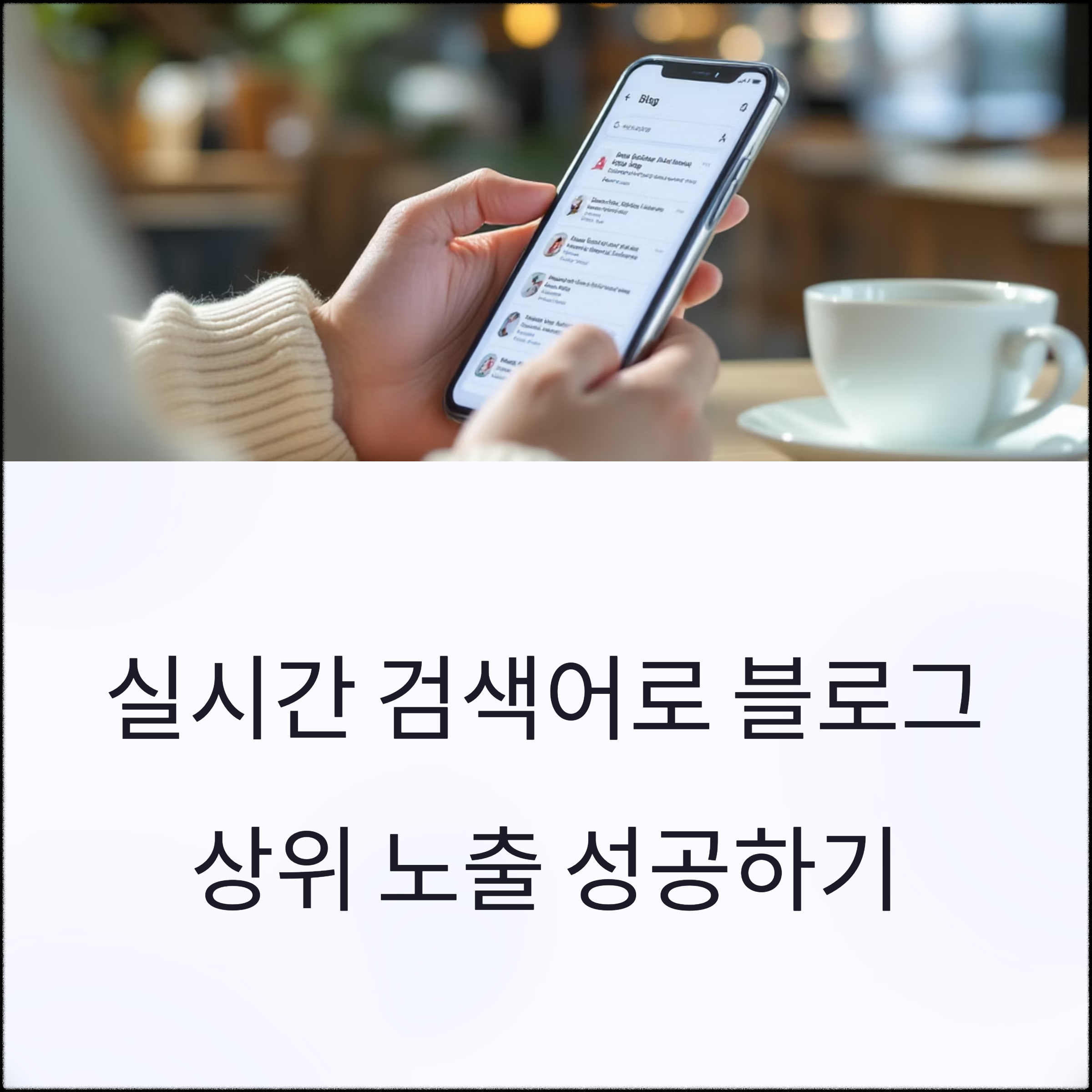 2025 실시간 검색어 반영 블로그 제목 키워드 배치법