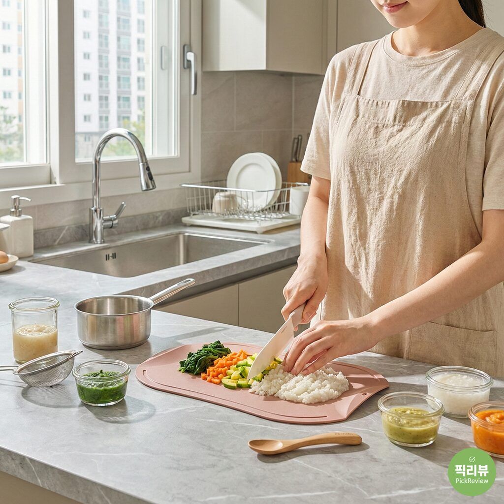 도마 고르는법 두께 무게 비교