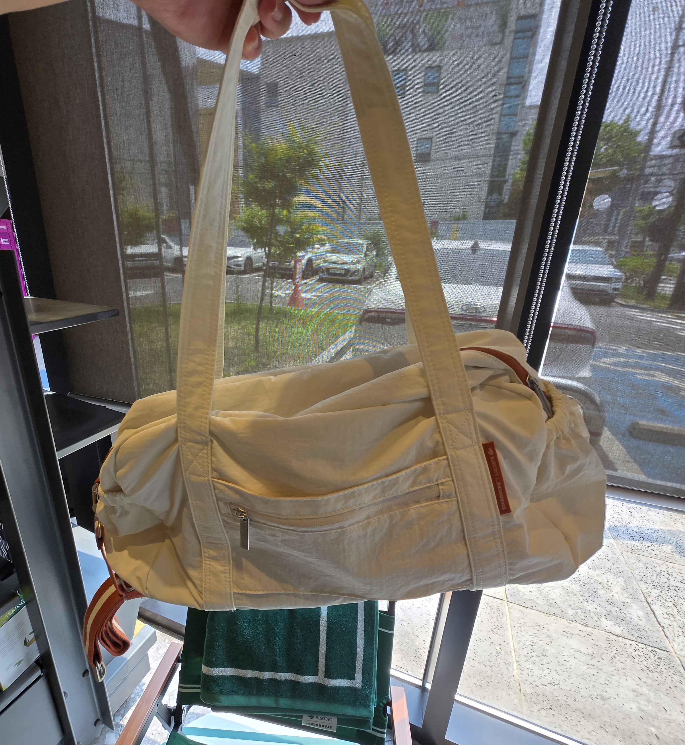 스타벅스 여름 e-Frequency 멀티플백 아이보리