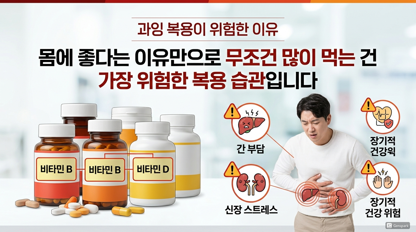 과잉 복용이 위험한 이유