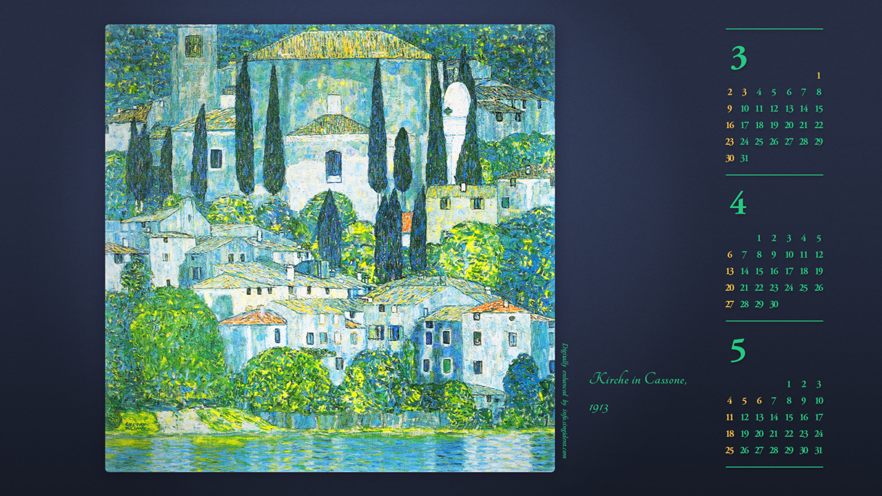 11 칸소네의 교회 B - 2025년4월 노트북배경화면