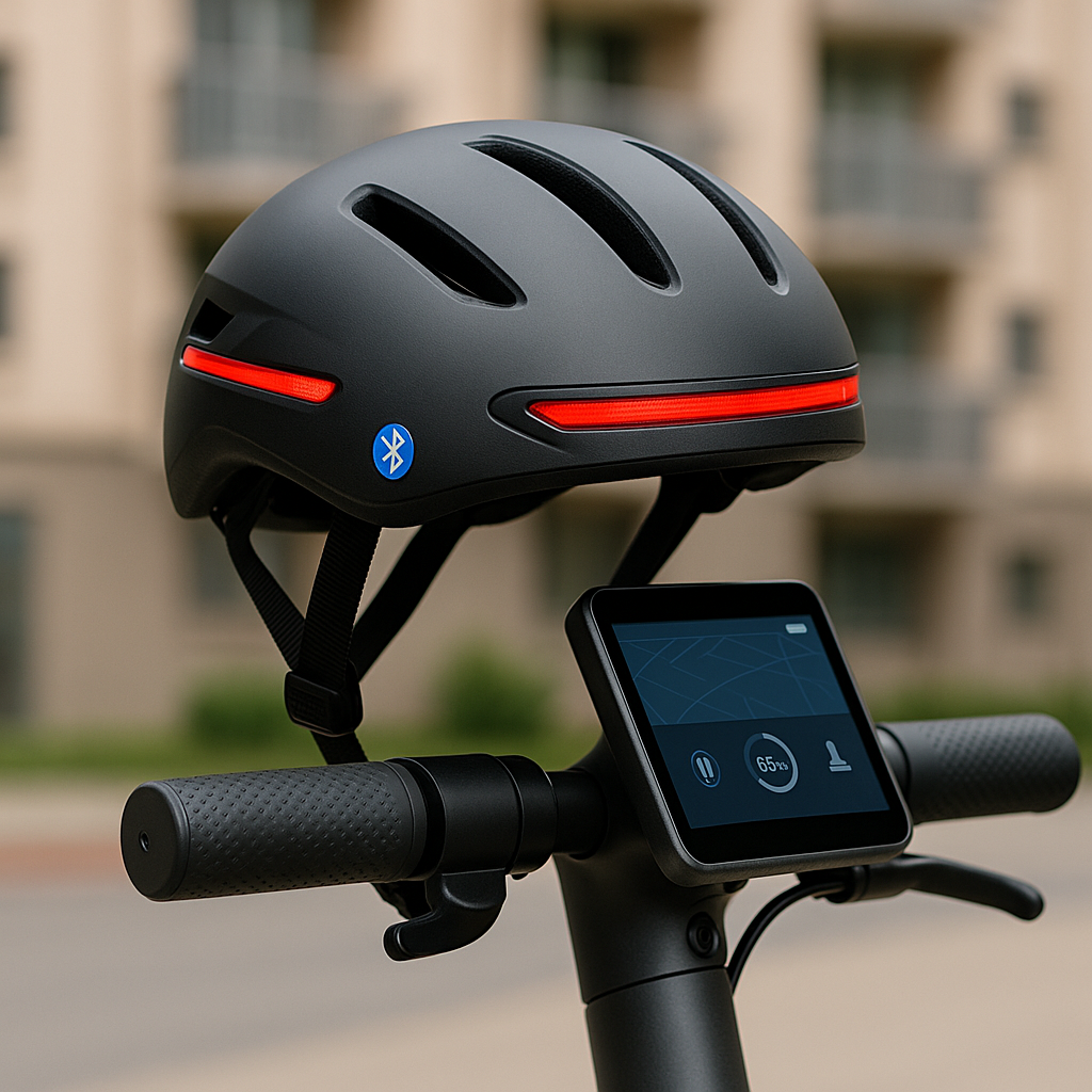 스마트 헬멧과 모빌리티 연동 서비스