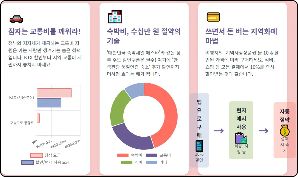 추석 여행 경비 절감을 위한 궁극의 툴킷: 정부 및 지자체 혜택 완벽 가이드