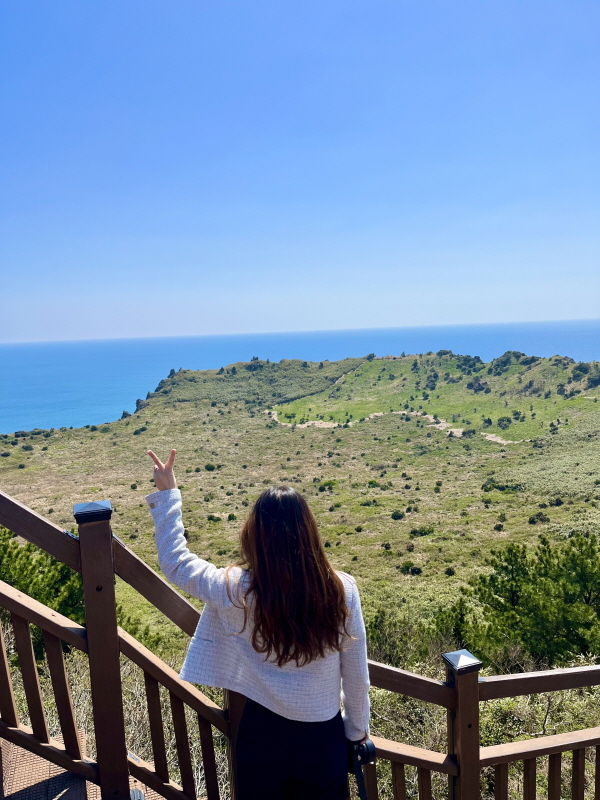 제주 성산일출봉 정상